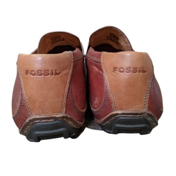 Fossil Men's Driving Penny Loafers Sz 11 - Picture 10 of 12